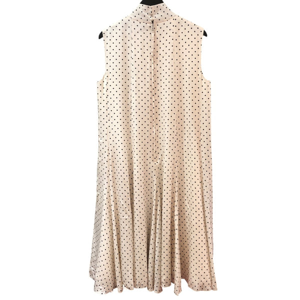 フォクシー FOXEY Lorraine ノースリーブワンピース 43446 ホワイト シルク レディース ワンピース