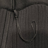 シャネル CHANEL プリーツ ロングスカート P72907 ブラック ビスコース レディース スカート