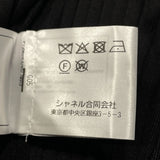 シャネル CHANEL プリーツ ロングスカート P72907 ブラック ビスコース レディース スカート