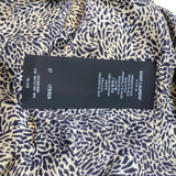 サンローラン SAINT LAURENT レオパード総柄シルクシャツ　2020年 564172 シルク メンズ 長袖シャツ