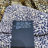 サンローラン SAINT LAURENT レオパード総柄シルクシャツ　2020年 564172 シルク メンズ 長袖シャツ