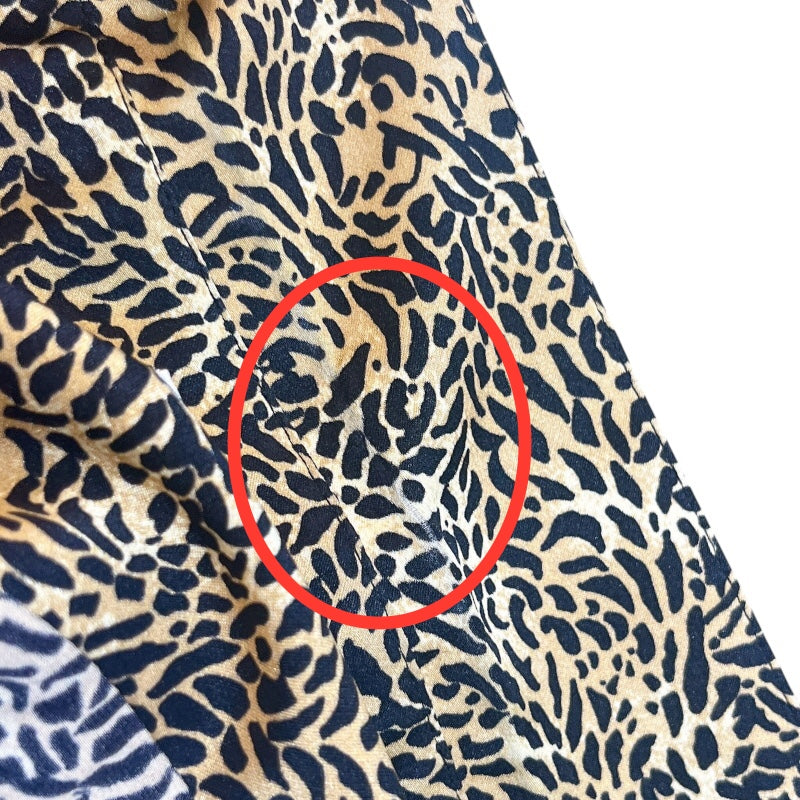 サンローラン SAINT LAURENT レオパード総柄シルクシャツ　2020年 564172 メンズ 長袖シャツ