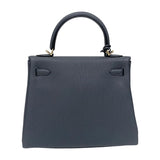 エルメス HERMES ケリー25 内縫い B刻 グリミスティ ゴールド金具 トゴ レディース ハンドバッグ ショルダーバッグ