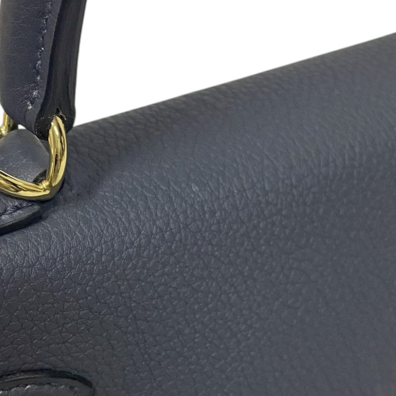 エルメス HERMES ケリー25 内縫い B刻 グリミスティ ゴールド金具 トゴ レディース ハンドバッグ ショルダーバッグ