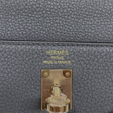 エルメス HERMES ケリー25 内縫い B刻 グリミスティ ゴールド金具 トゴ レディース ハンドバッグ ショルダーバッグ