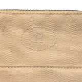 エルメス HERMES ボリードポーチ20 アイボリー トワル レディース ポーチ