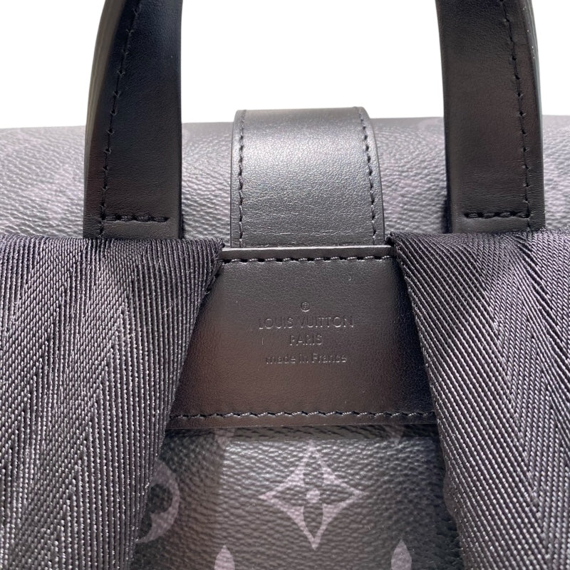 ルイ・ヴィトン LOUIS VUITTON ソミュール・バックパック M45913 ブラック モノグラム・エクリプス メンズ リュック・デイパック