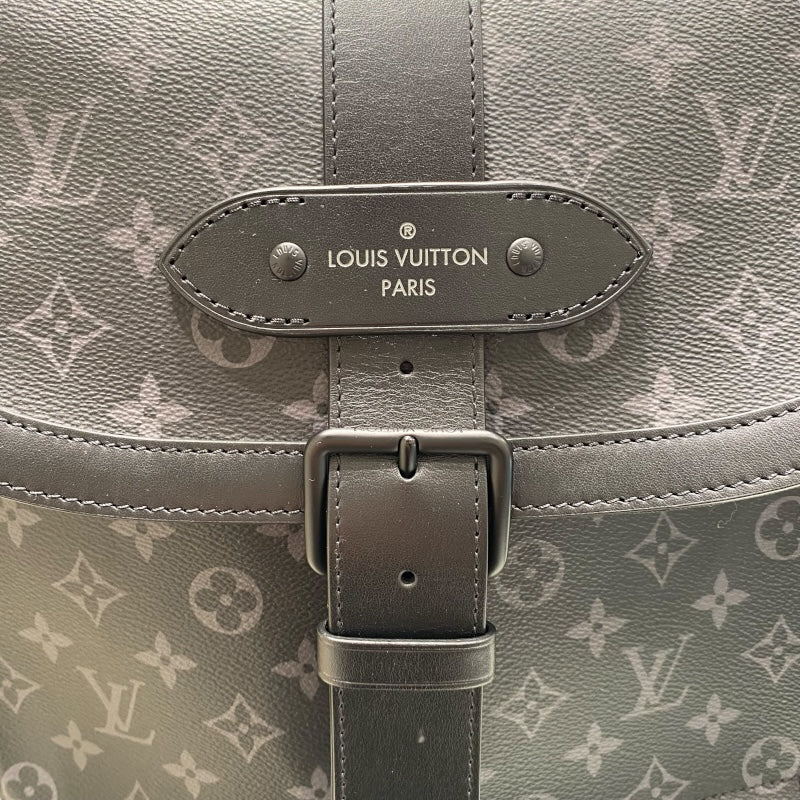 ルイ・ヴィトン LOUIS VUITTON ソミュール・バックパック M45913 ブラック モノグラム・エクリプス メンズ リュック・デイパック