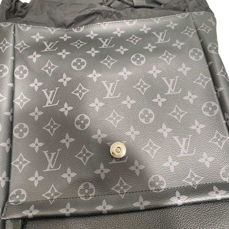ルイ・ヴィトン LOUIS VUITTON ソミュール・バックパック M45913 ブラック モノグラム・エクリプス メンズ リュック・デイパック