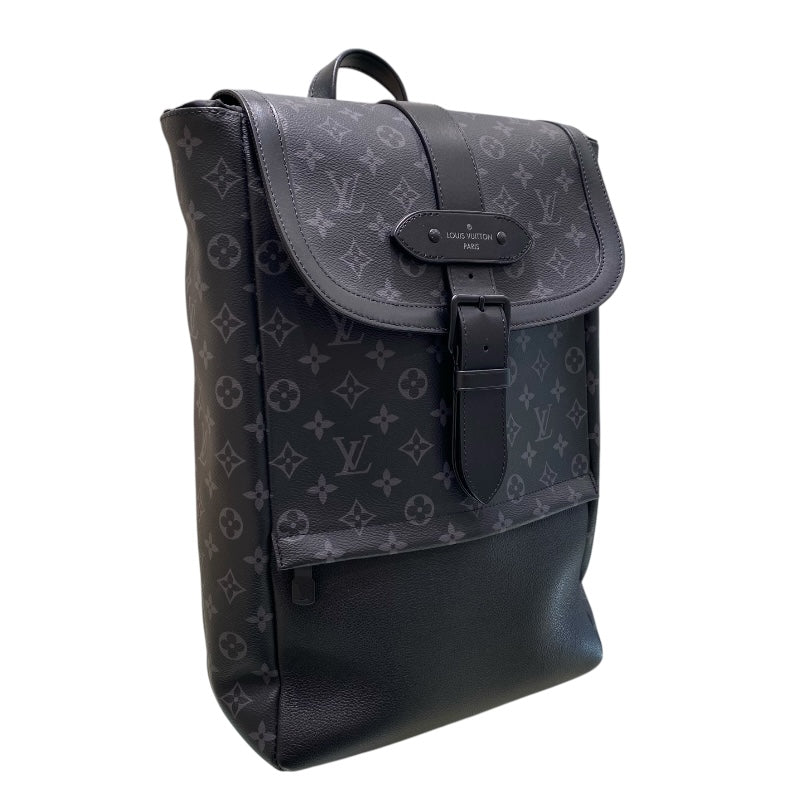 ルイ・ヴィトン LOUIS VUITTON ソミュール・バックパック M45913 ブラック モノグラム・エクリプス メンズ リュック・デイパック