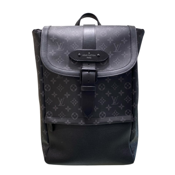 ルイ・ヴィトン LOUIS VUITTON ソミュール・バックパック M45913 ブラック モノグラム・エクリプス メンズ リュック・デイパック