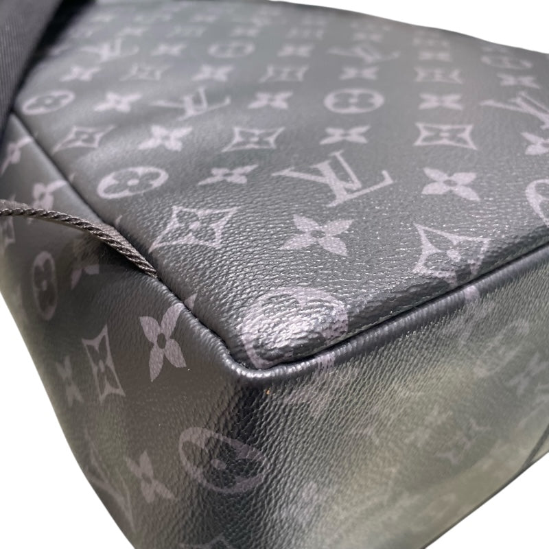 ルイ・ヴィトン LOUIS VUITTON ソミュール・バックパック M45913 ブラック モノグラム・エクリプス メンズ リュック・デイパック