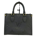 ルイ・ヴィトン LOUIS VUITTON オンザゴーPM M45653 ブラック モノグラム・アンプラント レディース ショルダーバッグ