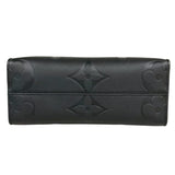 ルイ・ヴィトン LOUIS VUITTON オンザゴーPM M45653 ブラック モノグラム・アンプラント レディース ショルダーバッグ