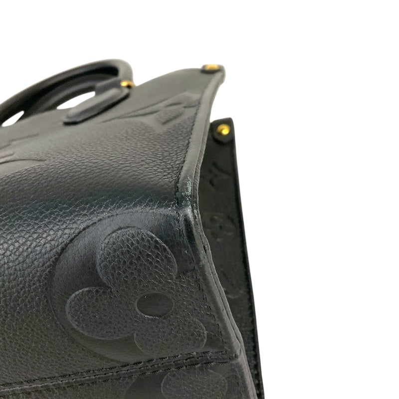 ルイ・ヴィトン LOUIS VUITTON オンザゴーPM M45653 ブラック モノグラム・アンプラント レディース ショルダーバッグ