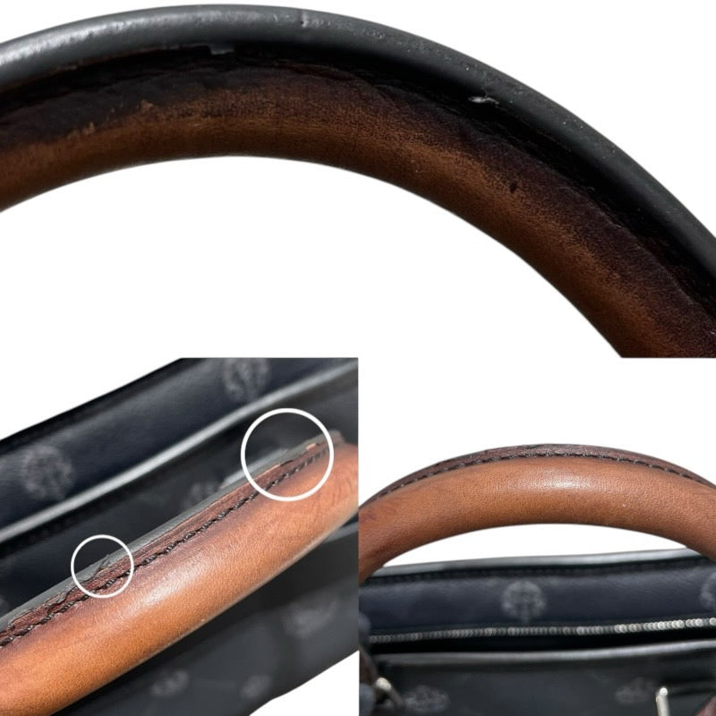 ベルルッティ Berluti 2WAY　ショルダーバッグ ブラック レザー メンズ ハンドバッグ