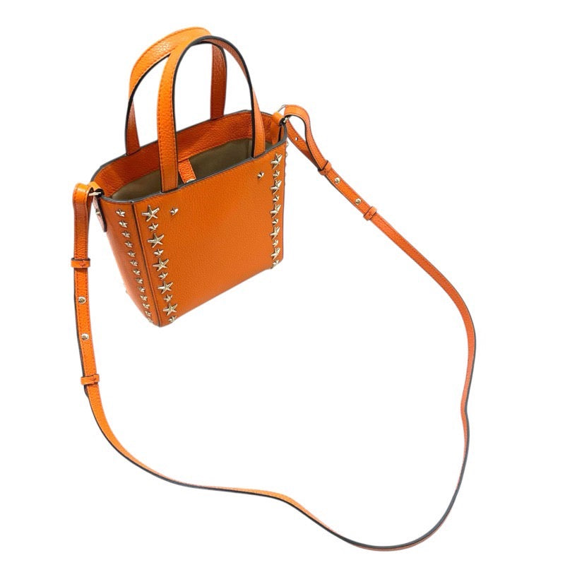ジミーチュウ JIMMY CHOO スタッズハンドバッグ レザー レディース ハンドバッグ