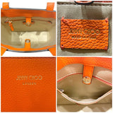 ジミーチュウ JIMMY CHOO スタッズハンドバッグ レザー レディース ハンドバッグ