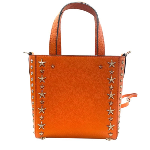 ジミーチュウ JIMMY CHOO スタッズハンドバッグ レザー レディース ハンドバッグ