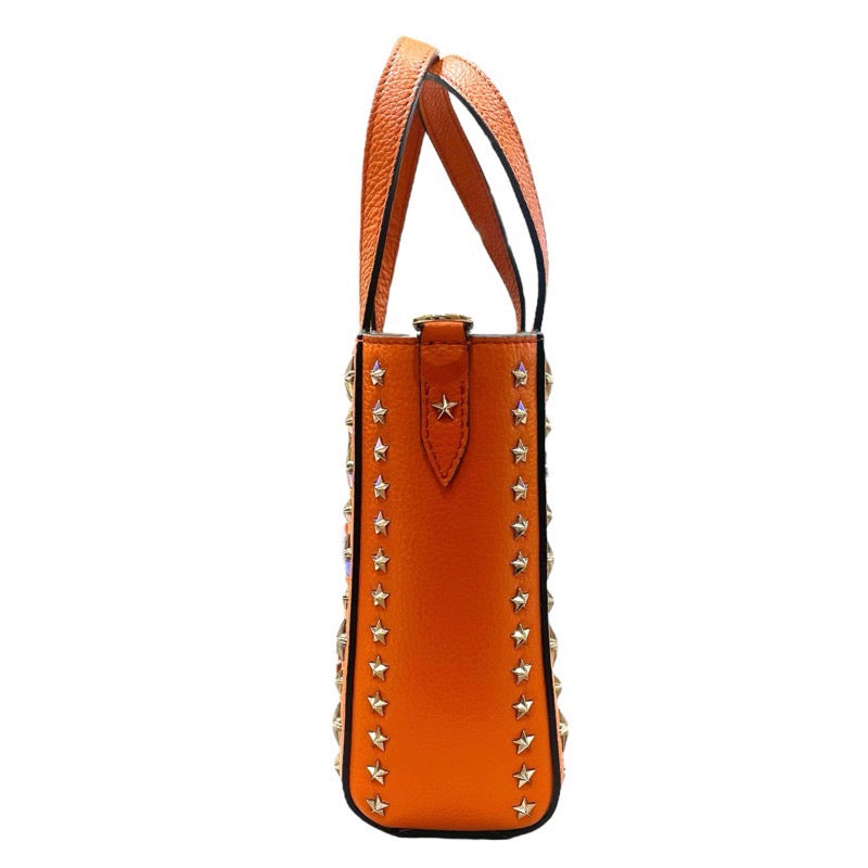 ジミーチュウ JIMMY CHOO スタッズハンドバッグ レザー レディース ハンドバッグ