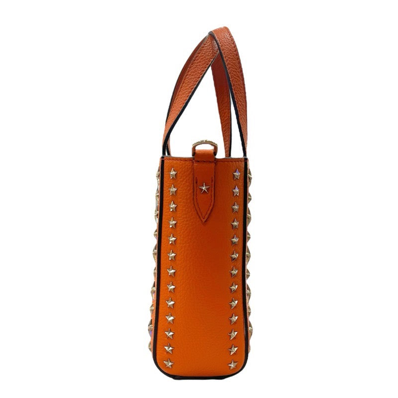 ジミーチュウ JIMMY CHOO スタッズハンドバッグ レザー レディース ハンドバッグ