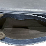 バレンシアガ BALENCIAGA クラッチバッグ 433435 ネイビー　ゴールド金具 レザー メンズ クラッチバッグ