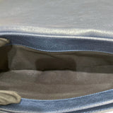 バレンシアガ BALENCIAGA クラッチバッグ 433435 ネイビー　ゴールド金具 レザー メンズ クラッチバッグ