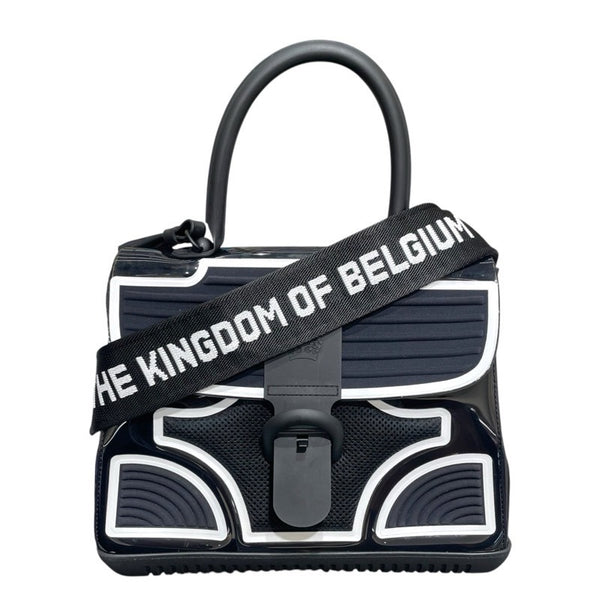 デルヴォー DELVAUX ブリヨンMM エナメル メンズ ハンドバッグ