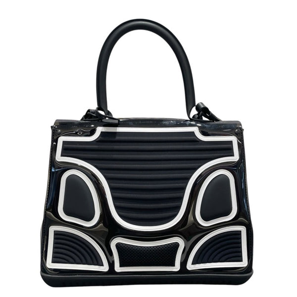 デルヴォー DELVAUX ブリヨンMM エナメル メンズ ハンドバッグ