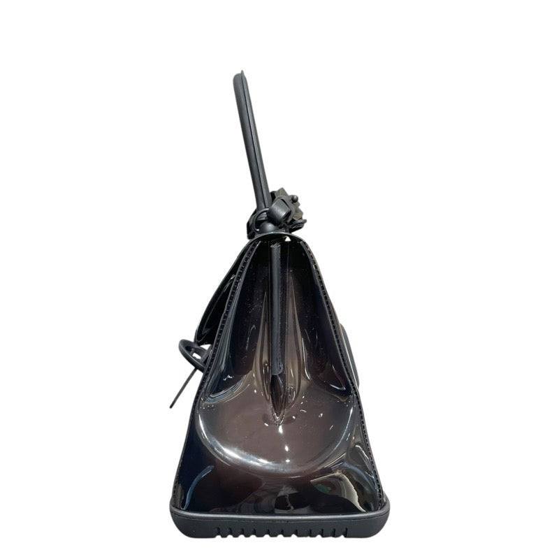デルヴォー DELVAUX ブリヨンMM エナメル メンズ ハンドバッグ