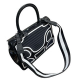 デルヴォー DELVAUX ブリヨンMM エナメル メンズ ハンドバッグ