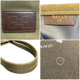 バリー BALLY トートバッグ カーキ キャンバス メンズ トートバッグ