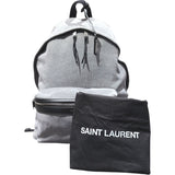 サンローラン SAINT LAURENT バックパック グレー キャンバス メンズ リュック・デイパック