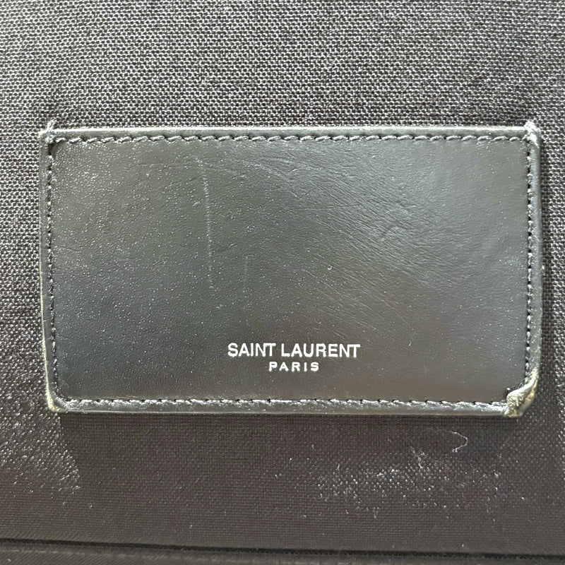 サンローラン SAINT LAURENT バックパック グレー キャンバス メンズ リュック・デイパック