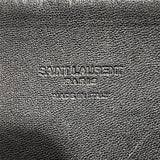 サンローラン SAINT LAURENT チェーンショルダー ブラック レザー レディース ショルダーバッグ