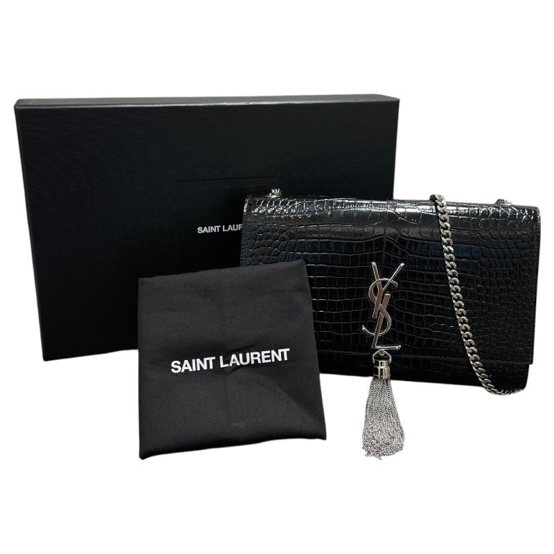 サンローラン SAINT LAURENT ケイトチェーンショルダー 354119 レザー レディース ショルダーバッグ