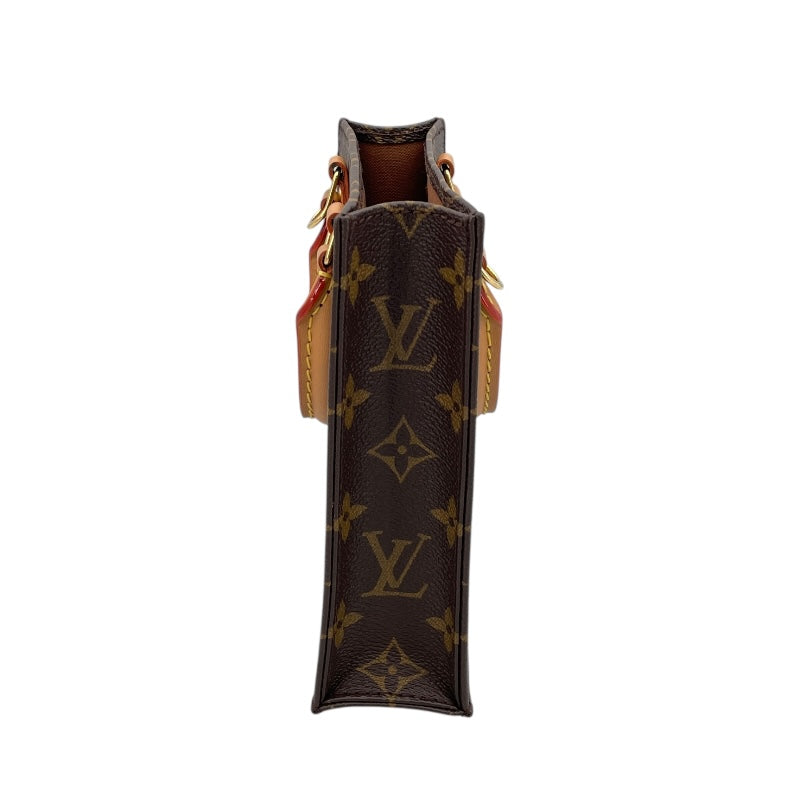ルイ・ヴィトン LOUIS VUITTON プティットサックプラ M69442 ブラウン モノグラムキャンバス レディース ショルダーバッグ