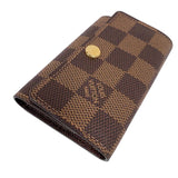 ルイ・ヴィトン LOUIS VUITTON ミュルティクレ6 N62630 ブラウン　ゴールド金具 ダミエ ユニセックス キーケース