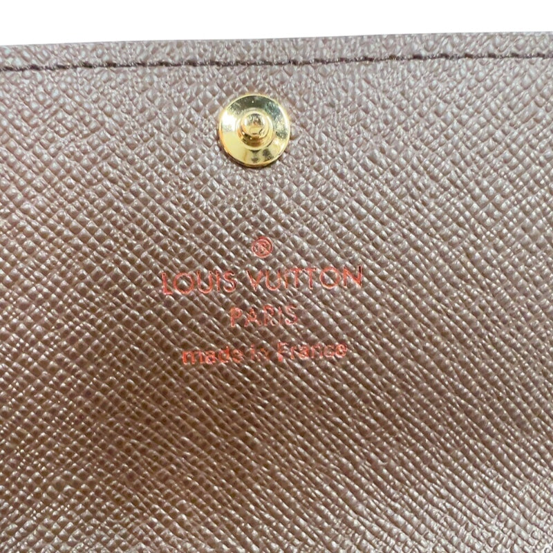 ルイ・ヴィトン LOUIS VUITTON ミュルティクレ6 N62630 ブラウン　ゴールド金具 ダミエ ユニセックス キーケース