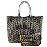 ゴヤール GOYARD サンルイPM ブラック ゴヤールディンキャンバス レディース トートバッグ