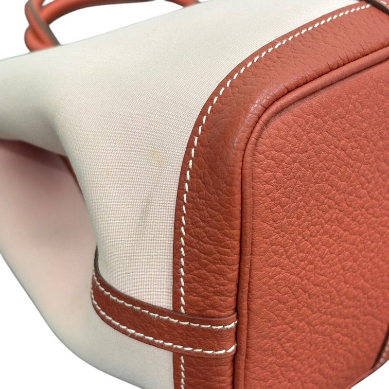 エルメス HERMES ガーデンパーティTPM T刻 ローズサクラ/ルージュデュセス トワル/カントリー ユニセックス トートバッグ