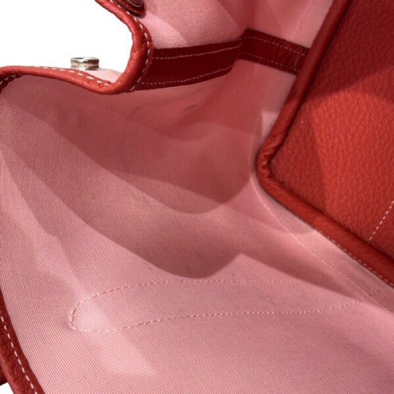 エルメス HERMES ガーデンパーティTPM T刻 ローズサクラ/ルージュデュセス トワル/カントリー ユニセックス トートバッグ