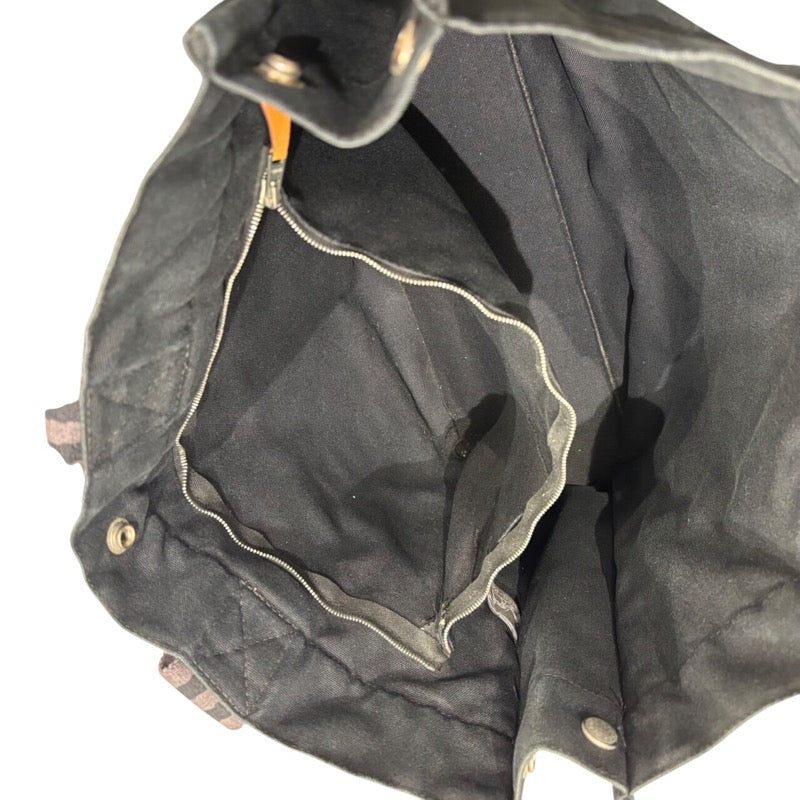 エルメス HERMES フールトゥMM トワル メンズ ハンドバッグ