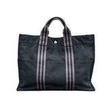 エルメス HERMES フールトゥMM トワル メンズ ハンドバッグ