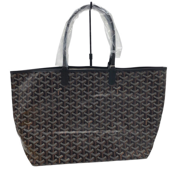ゴヤール GOYARD サンルイPM ブラック コーティングキャンバス ユニセックス ハンドバッグ