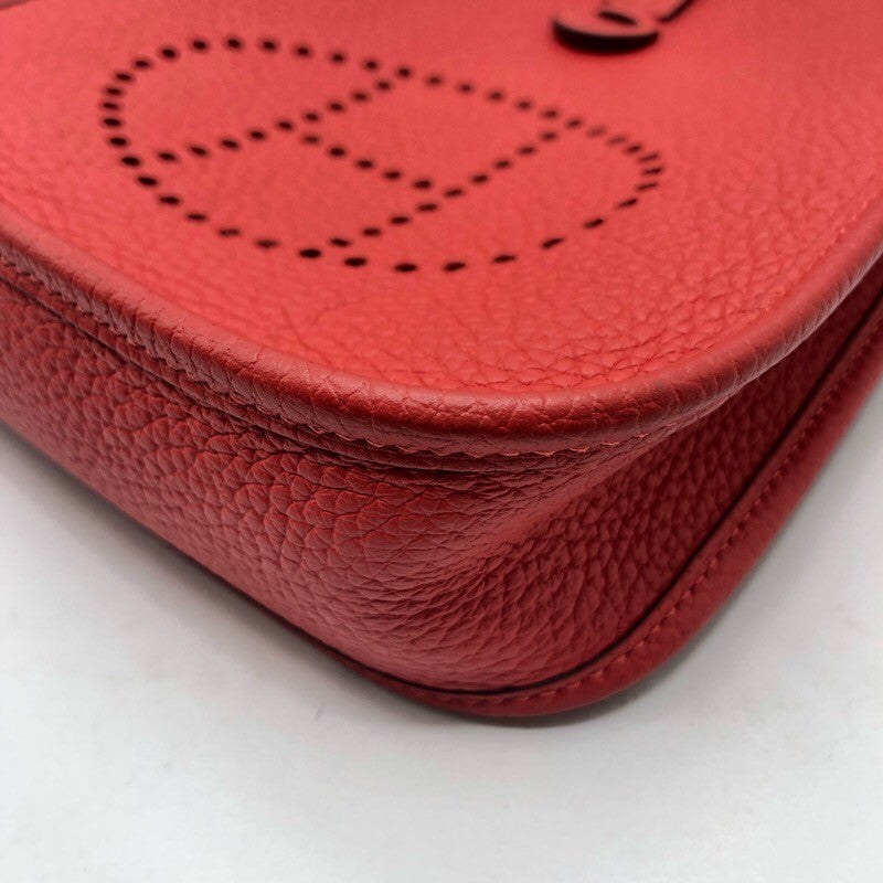 エルメス HERMES エヴリンTPM T刻 ブーゲンビリア×SV金具 トリヨン レディース ショルダーバッグ