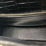 エルメス HERMES ケリー28 外縫い ◯W刻 ブラック/GD金具 ポロサス レディース ハンドバッグ