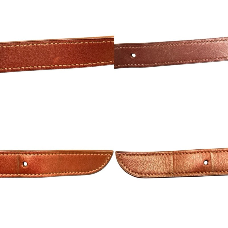 エルメス HERMES マサイカット32 ▢N刻印 ハバナ シルバー金具 スイフト ユニセックス ショルダーバッグ