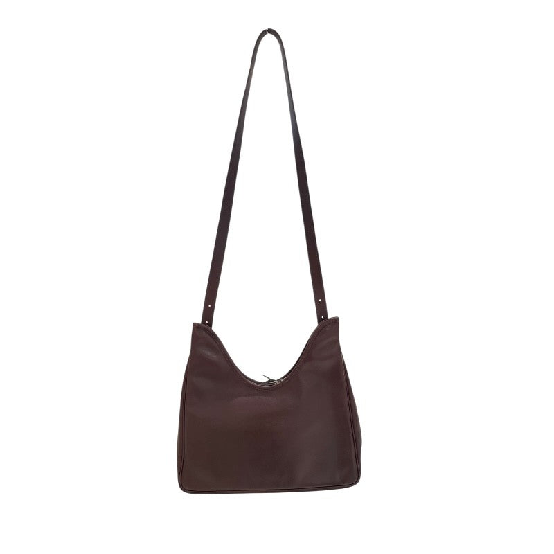 エルメス HERMES マサイカット32 ▢N刻印 ハバナ シルバー金具 スイフト ユニセックス ショルダーバッグ