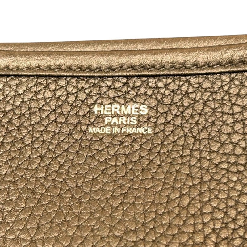 エルメス HERMES エブリン3　TGM Y刻 ブラック　シルバー金具 トリヨン ユニセックス